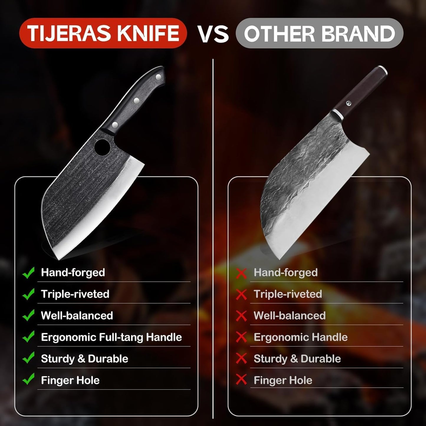 Seafood Market Fish Knives - Professional Kitchen Knife | Sharp Slaughter Fish Special Knife Meat Cleaver, Gifts for Men Women