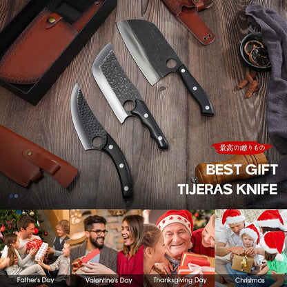 Seafood Market Fish Knives - Professional Kitchen Knife | Sharp Slaughter Fish Special Knife Meat Cleaver, Gifts for Men Women