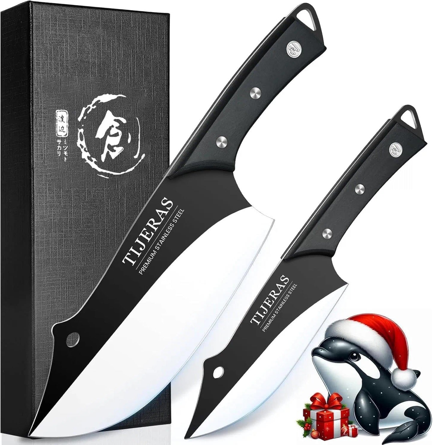 Seafood Market Fish Knives - Professional Kitchen Knife | Sharp Slaughter Fish Special Knife Meat Cleaver, Gifts for Men Women