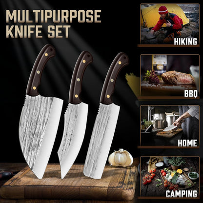 Seafood Market Fish Knives - Professional Kitchen Knife | Sharp Slaughter Fish Special Knife Meat Cleaver, Gifts for Men Women