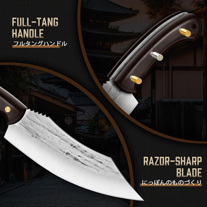 Seafood Market Fish Knives - Professional Kitchen Knife | Sharp Slaughter Fish Special Knife Meat Cleaver, Gifts for Men Women