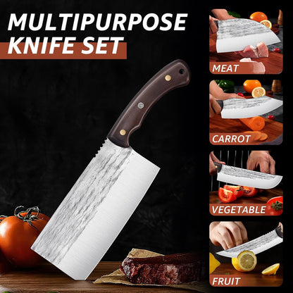 Seafood Market Fish Knives - Professional Kitchen Knife | Sharp Slaughter Fish Special Knife Meat Cleaver, Gifts for Men Women