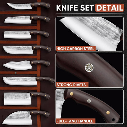 Seafood Market Fish Knives - Professional Kitchen Knife | Sharp Slaughter Fish Special Knife Meat Cleaver, Gifts for Men Women