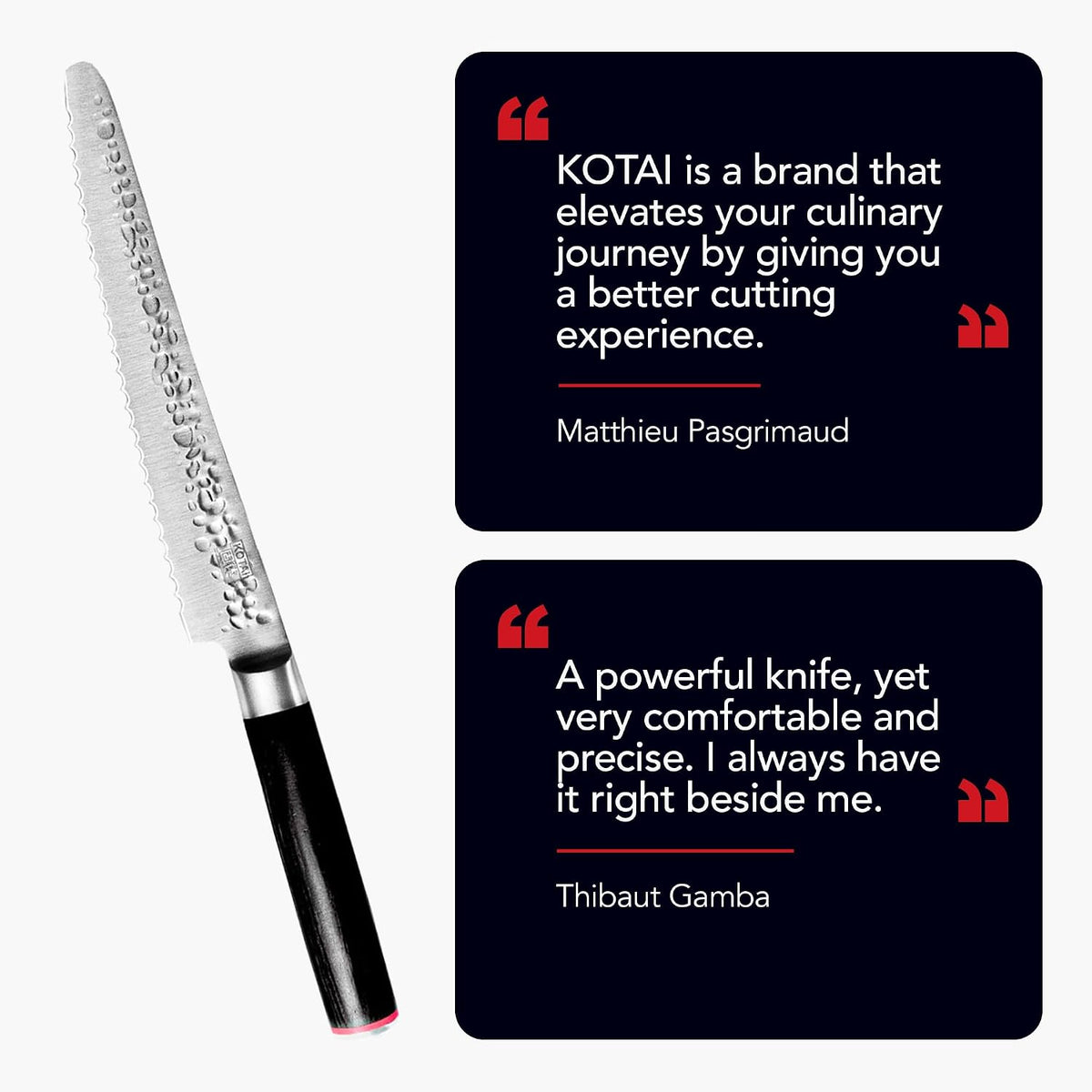 Gyuto 8 inch Chef Kitchen Knife | Ultra Sharp Japanese 440C Stainless Steel | Hammered Tsuchime Finish | Pakkawood Handle | Hidden Full Tang | Pakka Collection Professional Chef Knife