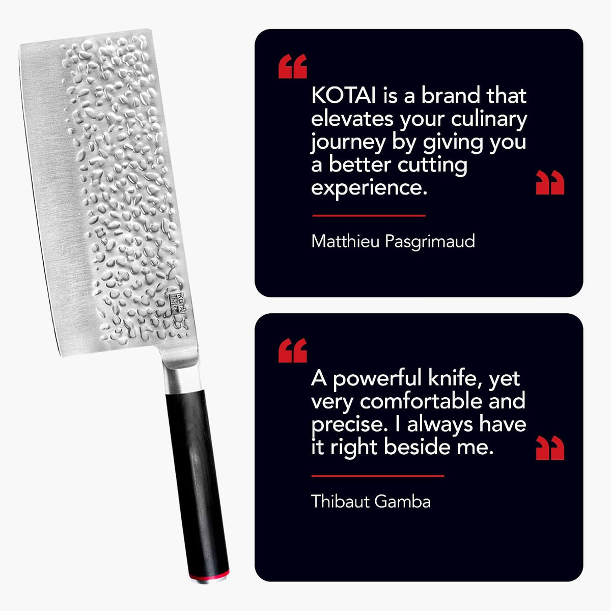 Gyuto 8 inch Chef Kitchen Knife | Ultra Sharp Japanese 440C Stainless Steel | Hammered Tsuchime Finish | Pakkawood Handle | Hidden Full Tang | Pakka Collection Professional Chef Knife