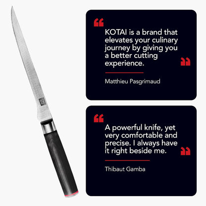 Gyuto 8 inch Chef Kitchen Knife | Ultra Sharp Japanese 440C Stainless Steel | Hammered Tsuchime Finish | Pakkawood Handle | Hidden Full Tang | Pakka Collection Professional Chef Knife