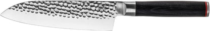 Gyuto 8 inch Chef Kitchen Knife | Ultra Sharp Japanese 440C Stainless Steel | Hammered Tsuchime Finish | Pakkawood Handle | Hidden Full Tang | Pakka Collection Professional Chef Knife