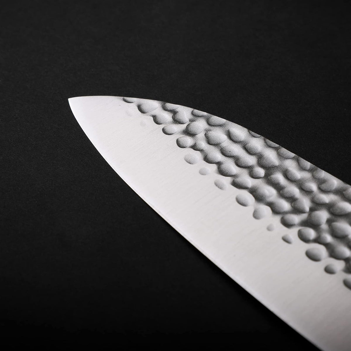Gyuto 8 inch Chef Kitchen Knife | Ultra Sharp Japanese 440C Stainless Steel | Hammered Tsuchime Finish | Pakkawood Handle | Hidden Full Tang | Pakka Collection Professional Chef Knife