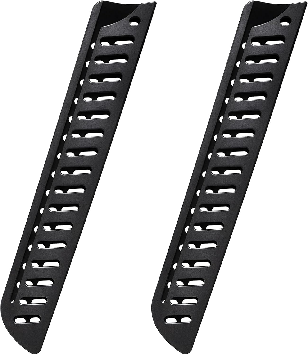 2 Pcs Safety Knife Cover Sleeves for 5 Inch General-Purpose Knife Sheath Blade Protector for Home Kitchen PP Universal Knife Sheath for Knife Protection Black
