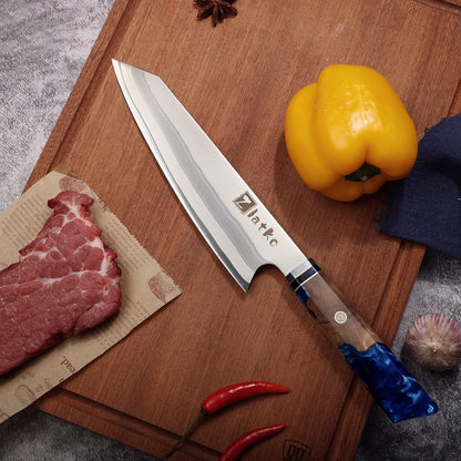 Chef Knife 8 Inch, Japanese Damascus Kitchen Knife, VG10 Steel | High Carbon Stainless Steel, Ultra Sharp Chef Knife Ergonomic Handle with GIFT BOX