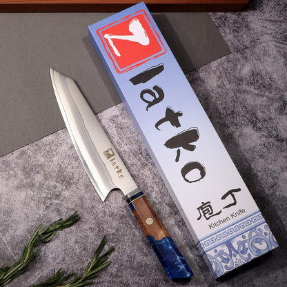 Chef Knife 8 Inch, Japanese Damascus Kitchen Knife, VG10 Steel | High Carbon Stainless Steel, Ultra Sharp Chef Knife Ergonomic Handle with GIFT BOX