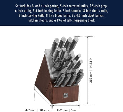 J.A. International Graphite 14-pc Self-Sharpening Block Set