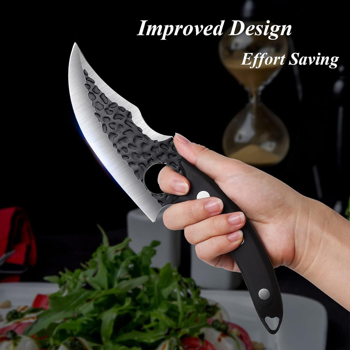 DRGSKL Damascus Fillet Knife 7 Inch - VG10 Razor Sharp Slicing Knife