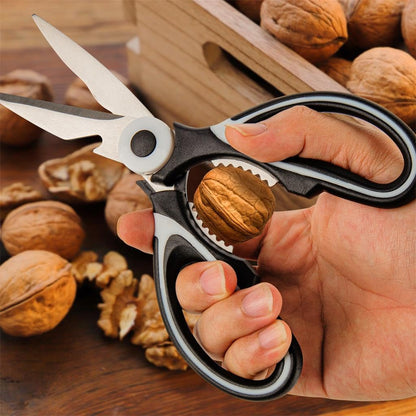 Kitchen Shears - Kitchen Scissors Heavy Duty Stainless Steel Food Shears for Cutting Meat, Fish, Poultry Shears Multipurpose Utility Scissors