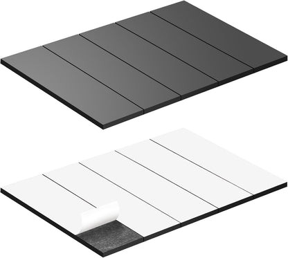 Magnetic Strips with Adhesive Backing,20 Pack Strong Self Sticky Back Magnet Tapes - 3" x 0.79" (75 x 20 x 2 mm), Flexible Durable Stick on Magnets for Fridge, DIY, Crafts, Teacher, Photo