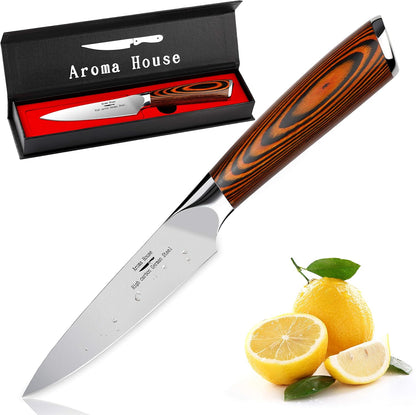 Cleaver Knife Ultra Sharp Meat Cleaver 7 inch Butcher Knife. High Carbon German Stainless Steel Chef Knives for Kitchen and Restaurant