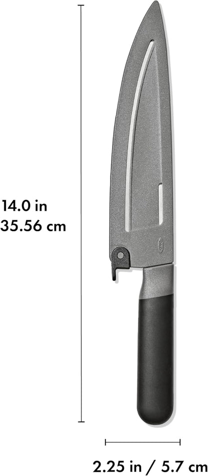 Good Grips 5 in Serrated Utility Knife with Locking Sheath