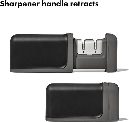 Good Grips 5 in Serrated Utility Knife with Locking Sheath