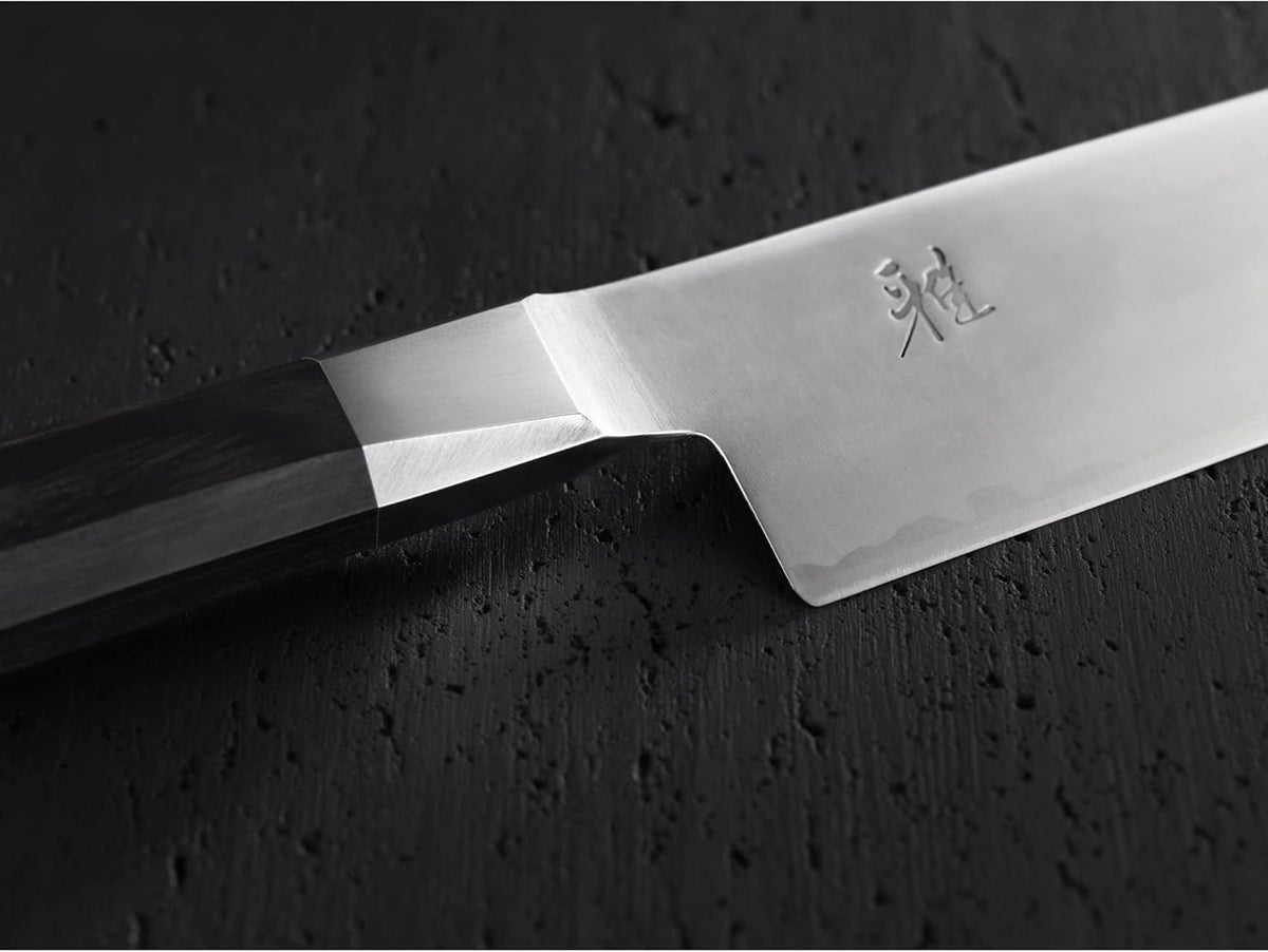 Koh 9" Bread Knife, Black/Stainless Steel