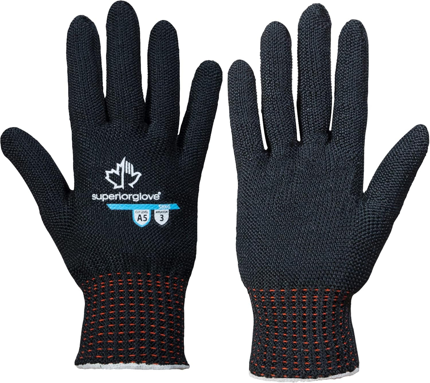 Contender Cut & Heat Resistant Gloves - Black, Ambidextrous, Reusable, Adult, 1 Count