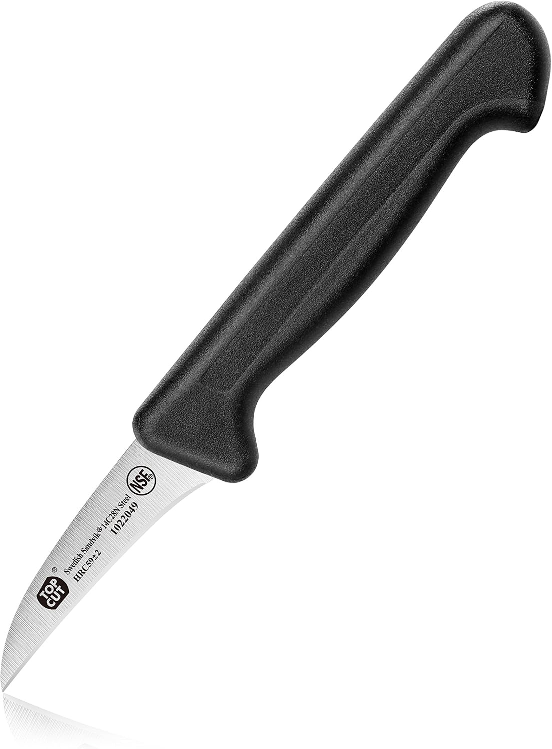 Cangshan Top Cut P2 Series 1022049 Swedish 14C28N Steel Peeling Knife, 2.75-Inch