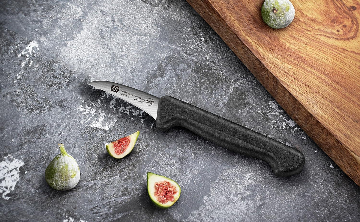 Cangshan Top Cut P2 Series 1022049 Swedish 14C28N Steel Peeling Knife, 2.75-Inch