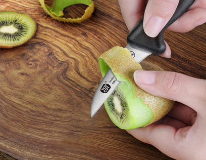 Cangshan Top Cut P2 Series 1022049 Swedish 14C28N Steel Peeling Knife, 2.75-Inch