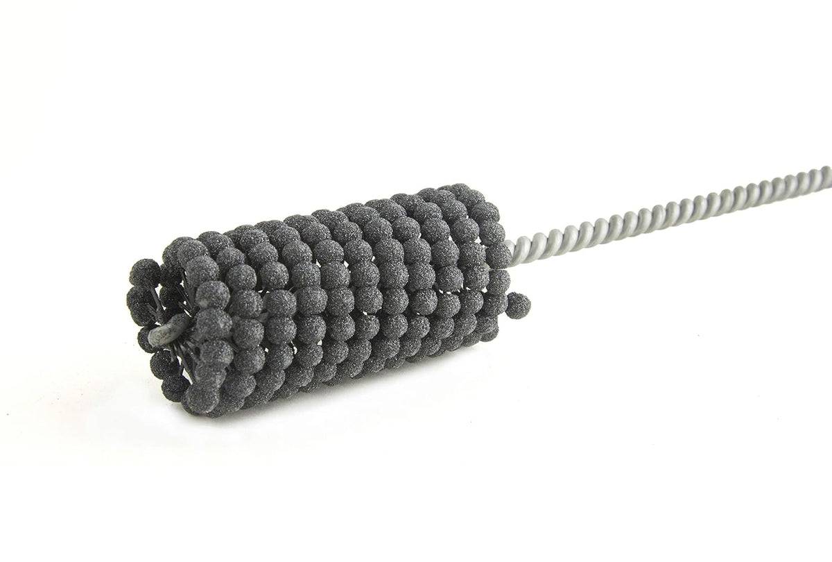 Brush Research BC8M18 FLEX-HONE®, 0.315" (8mm) Diameter, 180 Grit, Silicon Carbide, For Mild Steel, Stainless Steel, Cast Iron and Softer Ferrous Materials