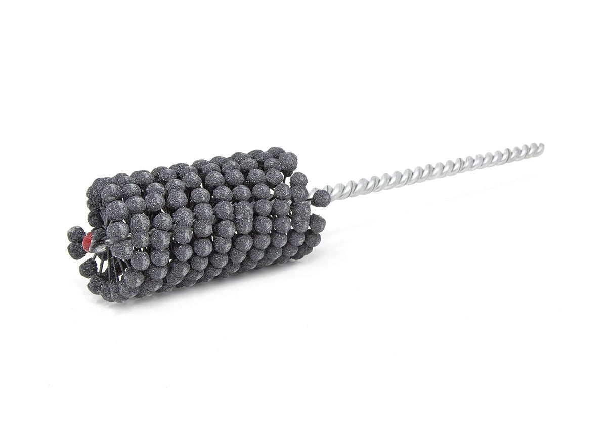 Brush Research BC8M18 FLEX-HONE®, 0.315" (8mm) Diameter, 180 Grit, Silicon Carbide, For Mild Steel, Stainless Steel, Cast Iron and Softer Ferrous Materials