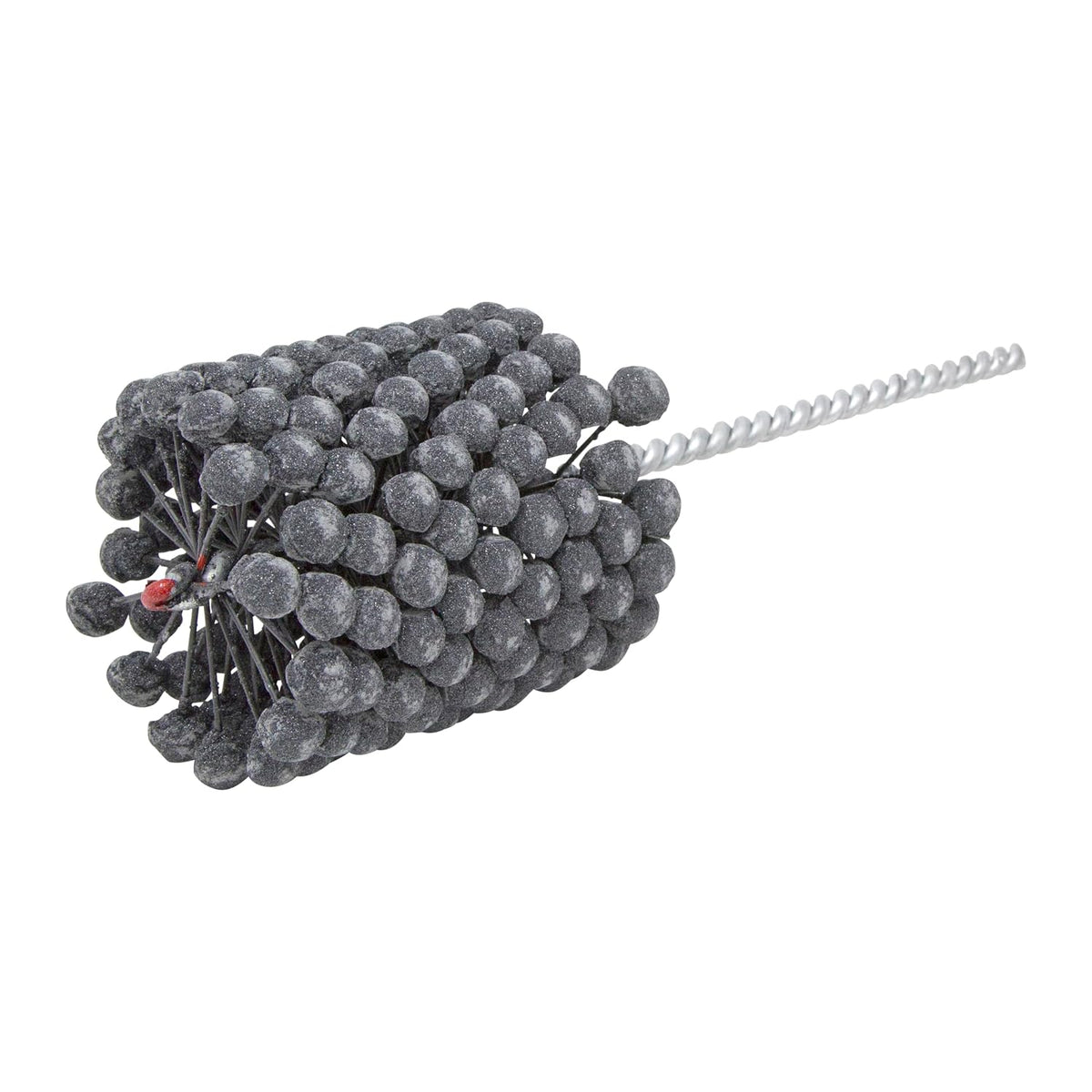 Brush Research BC8M18 FLEX-HONE®, 0.315" (8mm) Diameter, 180 Grit, Silicon Carbide, For Mild Steel, Stainless Steel, Cast Iron and Softer Ferrous Materials