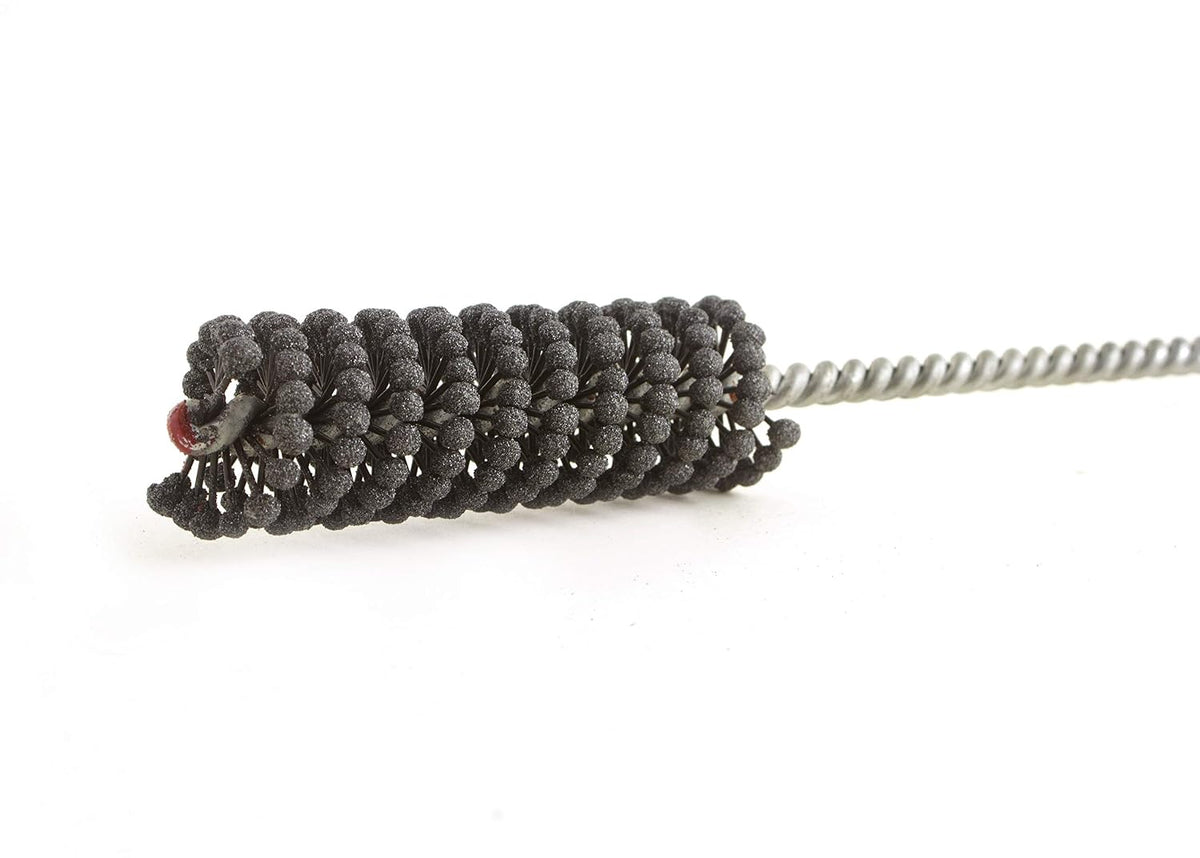Brush Research BC8M18 FLEX-HONE®, 0.315" (8mm) Diameter, 180 Grit, Silicon Carbide, For Mild Steel, Stainless Steel, Cast Iron and Softer Ferrous Materials