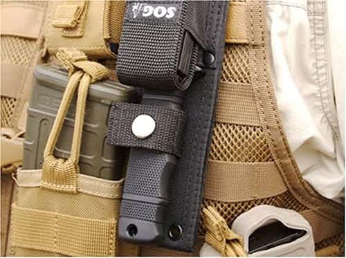 Fixed Blade Knives with Sheath - SEAL Pup Tactical Knife, Survival Knife and Hunting Knife w/ 4.75 Inch Blade and Knife Sheath