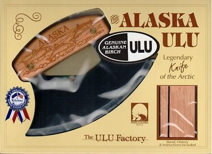 Inupiat Eskimo Birch Alaska Cutlery Ulu Knife Salmon School Fish