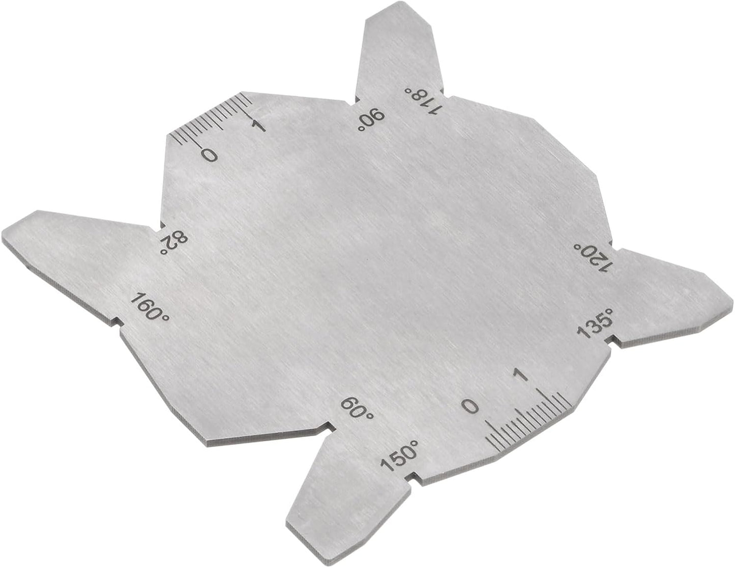 Drill Bit Angle Gauges 60°-160° Drill Sharpening Gauge, Stainless Steel Angle Measuring Gage
