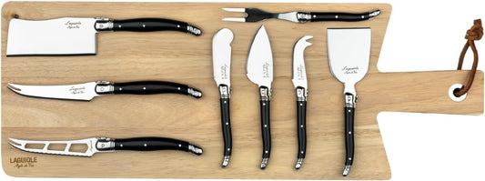 Cheese Knife Set - Premium Line Cheese Knives Set with Charcuterie Board - Dishwasher Safe - Premium Tableware