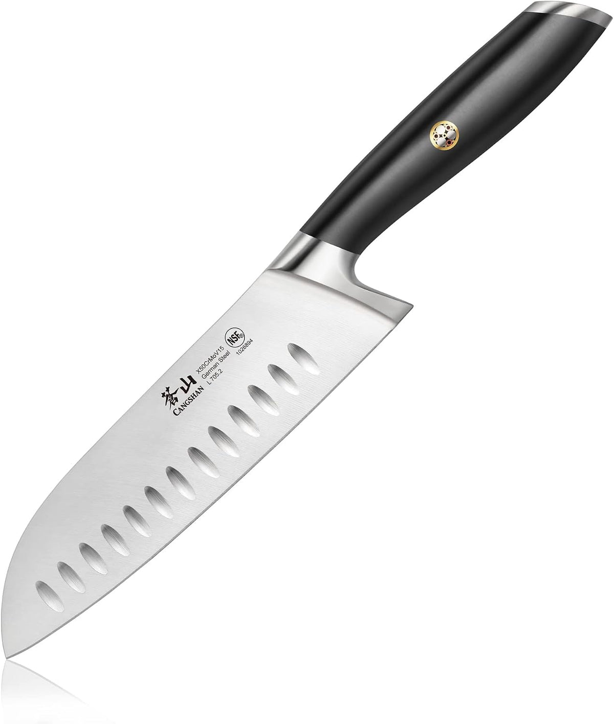 Cangshan L Series 7-Inch Santoku Knife, Forged German Steel, 1026894