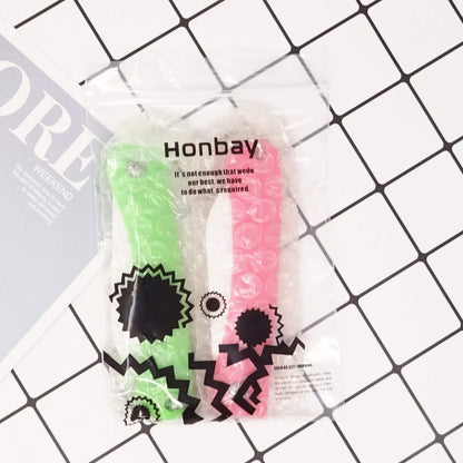 2PCS Ceramic Folding Knife Handy Fruit Knife for Home, Travel, Picnic, Camping, etc (Pink+Green)
