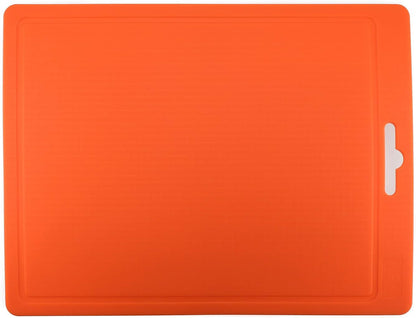 Made in Korea Silicone Cutting Board/Trivet, Non-Slip, 12.2" x 9.3", Dishwasher Safe, Easy Grip, BPA Free, Flexible Mat (Medium, Red)