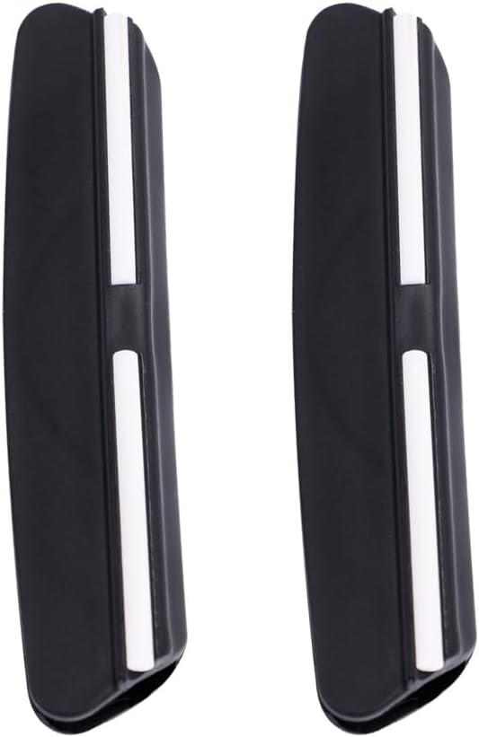 2PCS Knife Sharpening Aid Fixed Angle Grinding Clamp Guide Small Angle Grinding Aid Knife Clip Sharpener,10cm Long