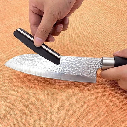 2PCS Knife Sharpening Aid Fixed Angle Grinding Clamp Guide Small Angle Grinding Aid Knife Clip Sharpener,10cm Long
