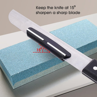 2PCS Knife Sharpening Aid Fixed Angle Grinding Clamp Guide Small Angle Grinding Aid Knife Clip Sharpener,10cm Long