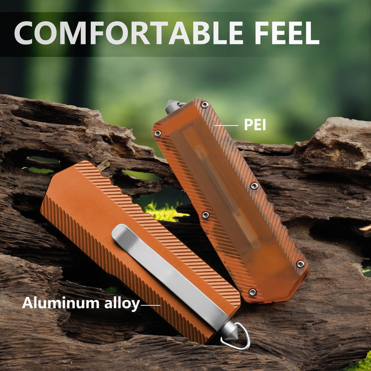 Aluminum Alloy Utility Knife, Retractable Box Cutter,Pocket Knife Replaceable Blade EDC Razor Knife with 10pcs Blades（GREEN）