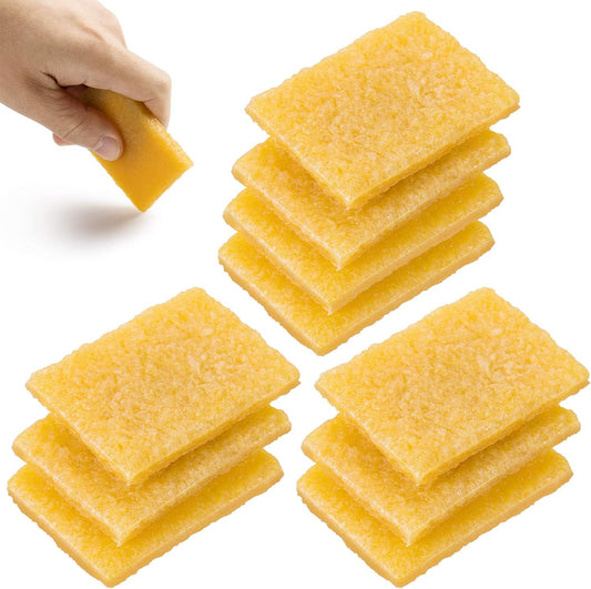 10PCS Rubber Cement Eraser, Glue Residue Pick-Up Eraser, Cleaning Tool for Removing Adhesive Residues from Paper Plastic and More (51.7mm x 36.5mm x 6.7mm LxWxH)