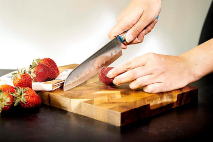 14-Piece Color-Coded Knife & Cutting Board Set – Razor-Sharp Stainless Steel Blades with Blade Guards, 4 Multi-Color Flexible Cutting Mats