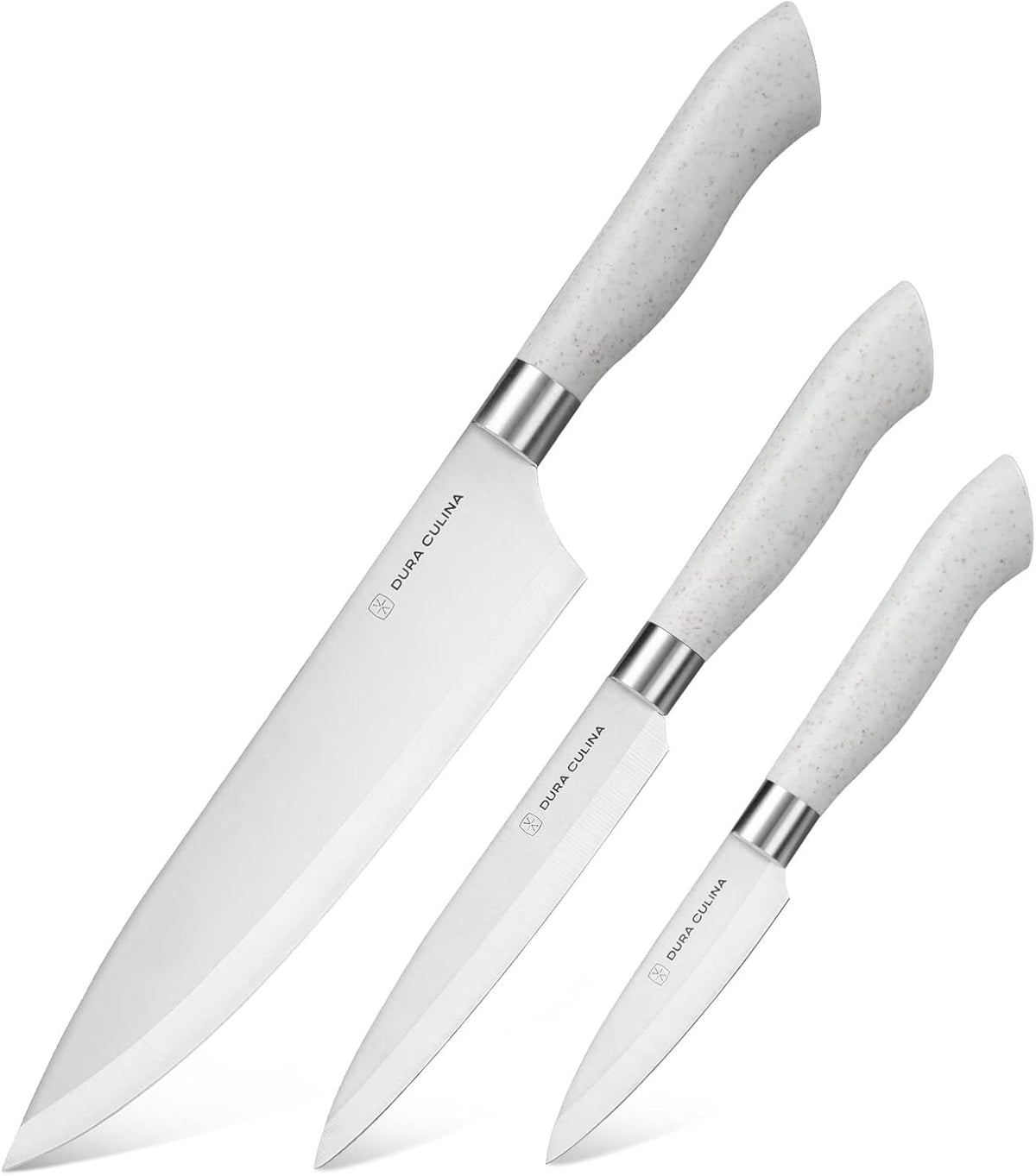 14-Piece Color-Coded Knife & Cutting Board Set – Razor-Sharp Stainless Steel Blades with Blade Guards, 4 Multi-Color Flexible Cutting Mats