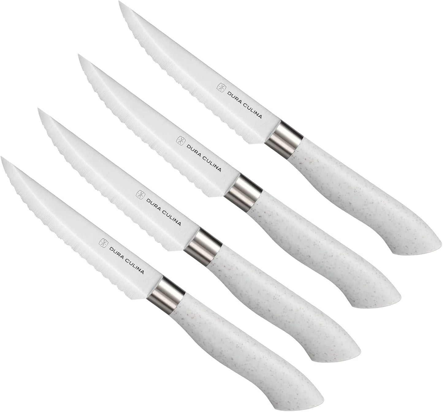 14-Piece Color-Coded Knife & Cutting Board Set – Razor-Sharp Stainless Steel Blades with Blade Guards, 4 Multi-Color Flexible Cutting Mats