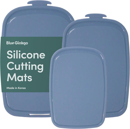 Silicone Cutting Board, Medium, Made in Korea, Red