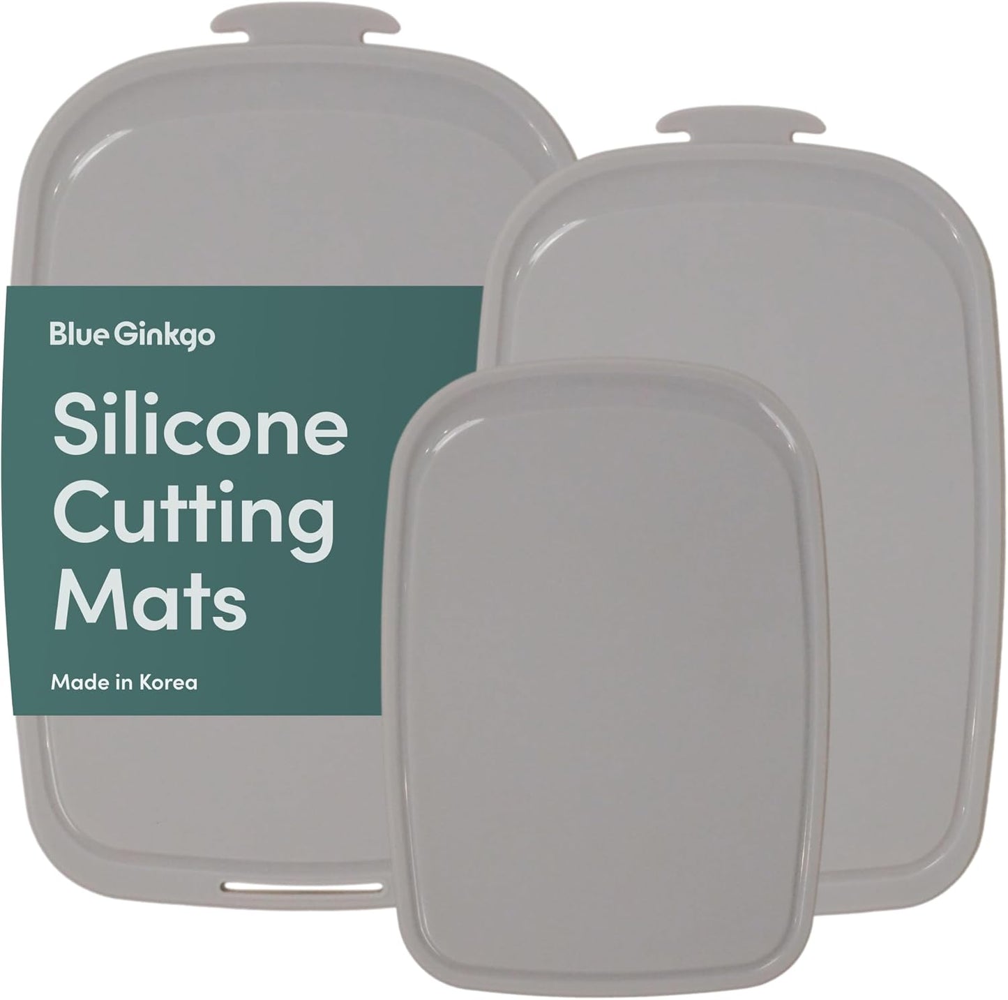 Silicone Cutting Board, Medium, Made in Korea, Red