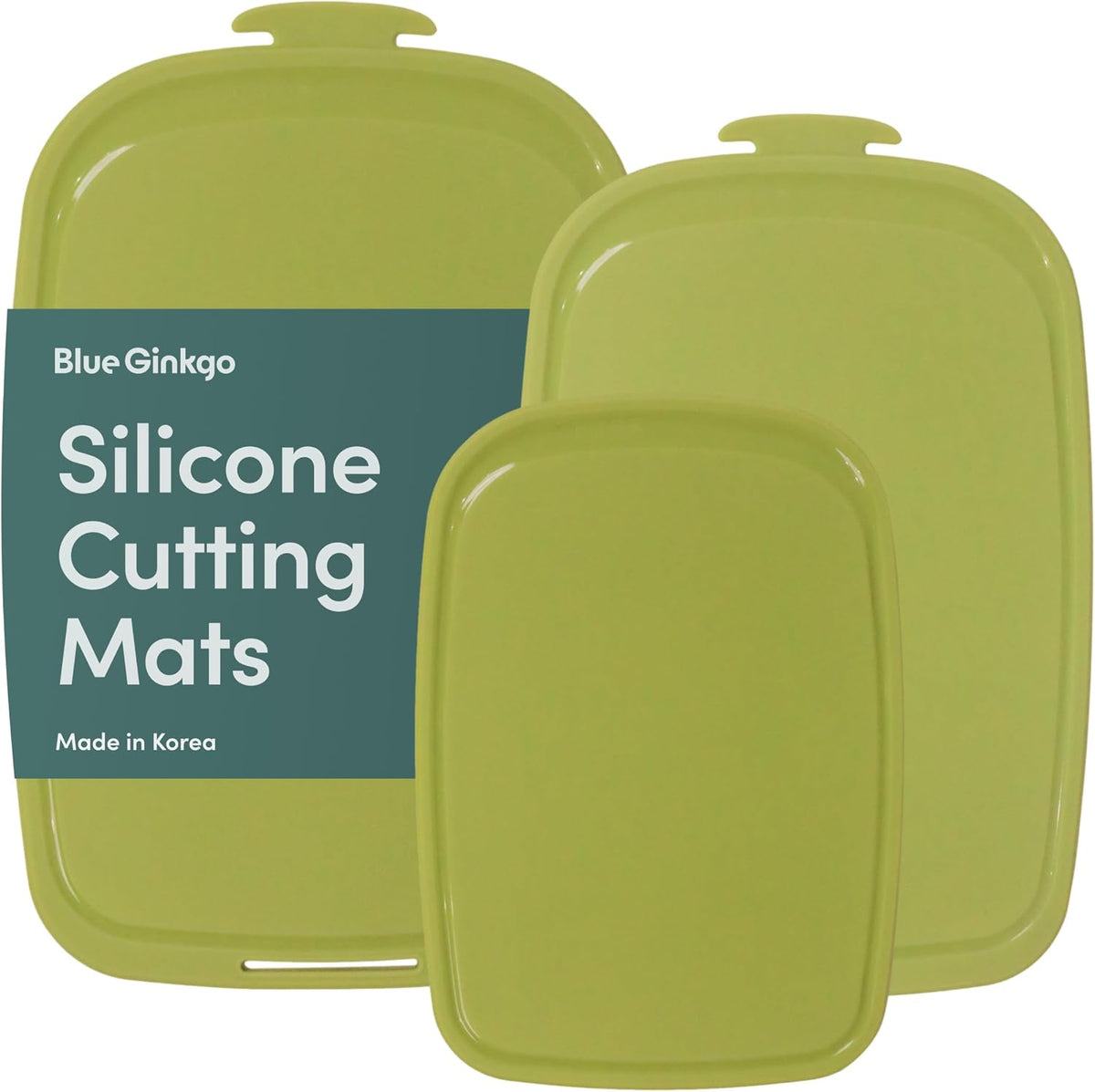 Silicone Cutting Board, Medium, Made in Korea, Red