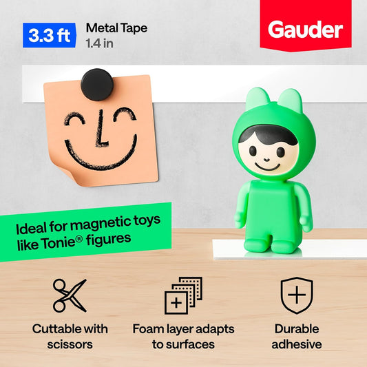 Metal Tape Self Adhesive | Ferrous Tape for Magnets | Metallic Steel Strip